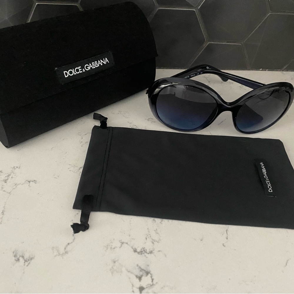 Dolce & Gabbana Dark Blue Sunglasses